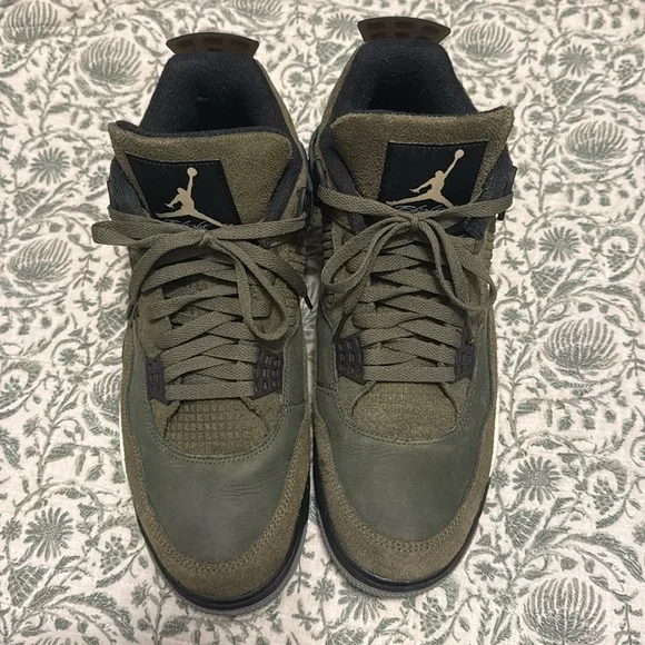Air Jordan 4 Craft Olive Size 11.5 Used 8.5/10 condition - Picture 5 of 7